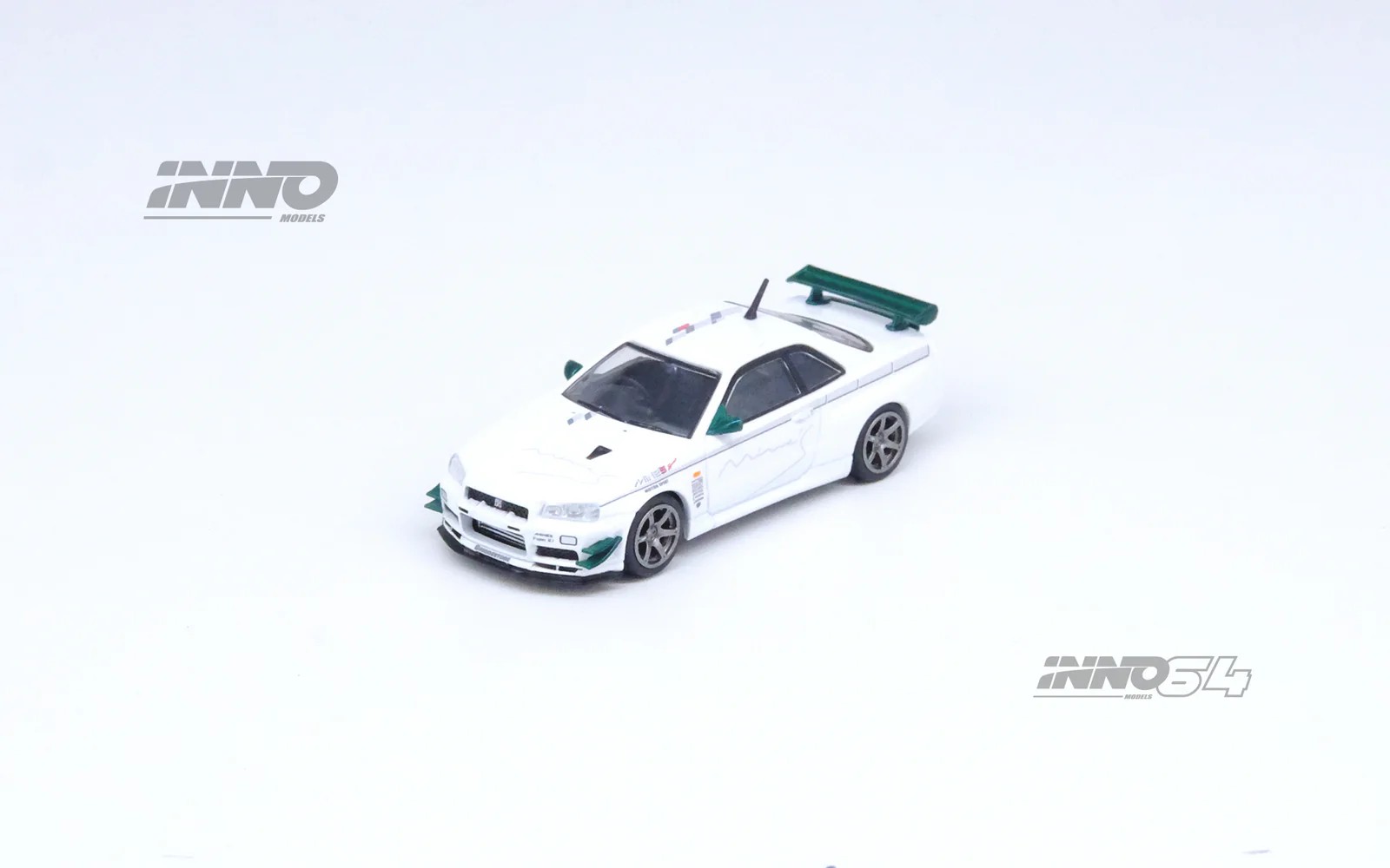 Inno 1/64 NISSAN SKYLINE GT-R (R34) V-SPEC Tuned by "MINE'S" IN64-R34VS-MINES