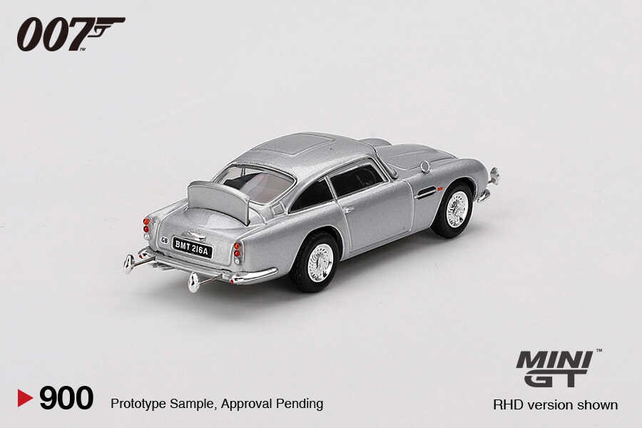 Mini GT 900 Aston Martin DB5 James Bond “Goldfinger” / English Blister Paket 1/64