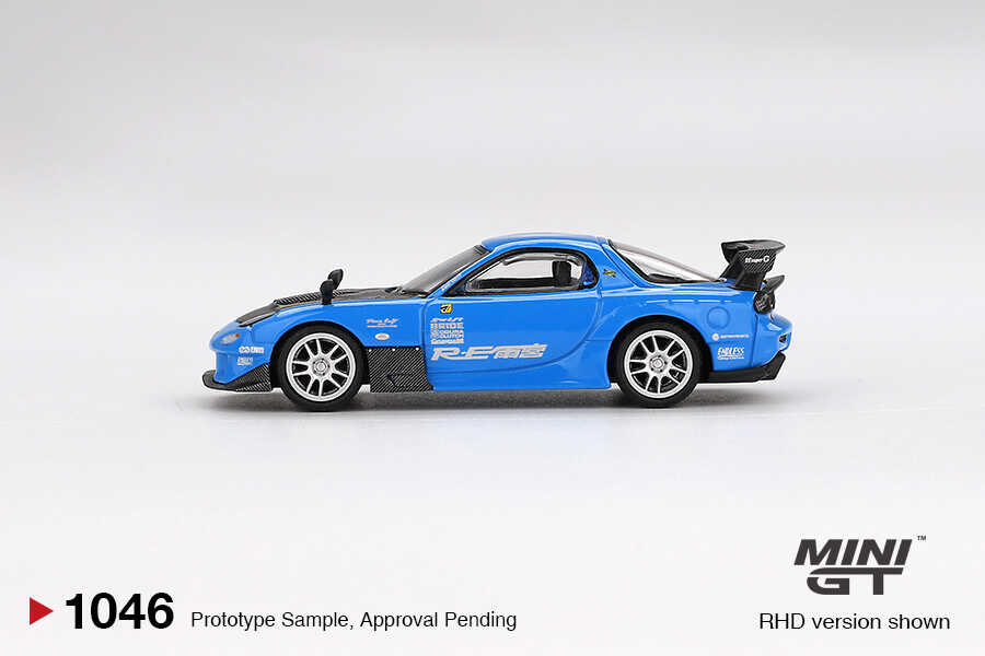 Mini GT 1/64 Mazda RX-7 RE-Amemiya 20B NA 3ROTOR-7 “Ama-san Go” MGT01046