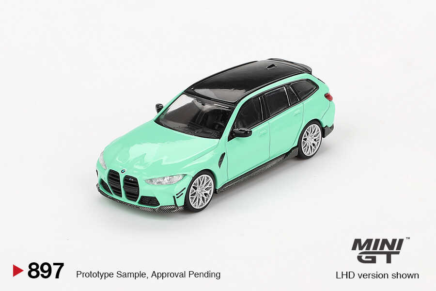 Mini GT 1/64 BMW M3 M Performance Touring Mint Green MGT00897