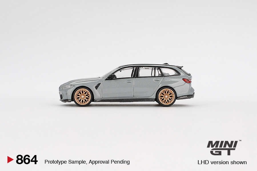 (ÖN SATIŞ) Mini GT 1/64 BMW M3 Competition Touring Brooklyn Grey MGT00864