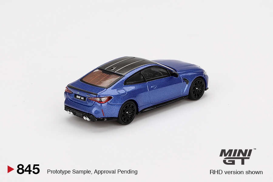  Mini GT 1/64 BMW M4 Competition (G82) Portimao Blue MGT00845