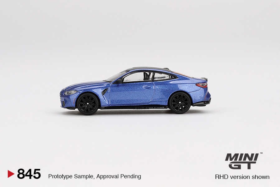  Mini GT 1/64 BMW M4 Competition (G82) Portimao Blue MGT00845