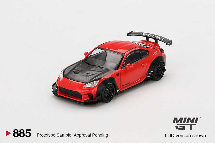  Mini GT 1/64 Toyota GR86 LB Nation Red MGT00885