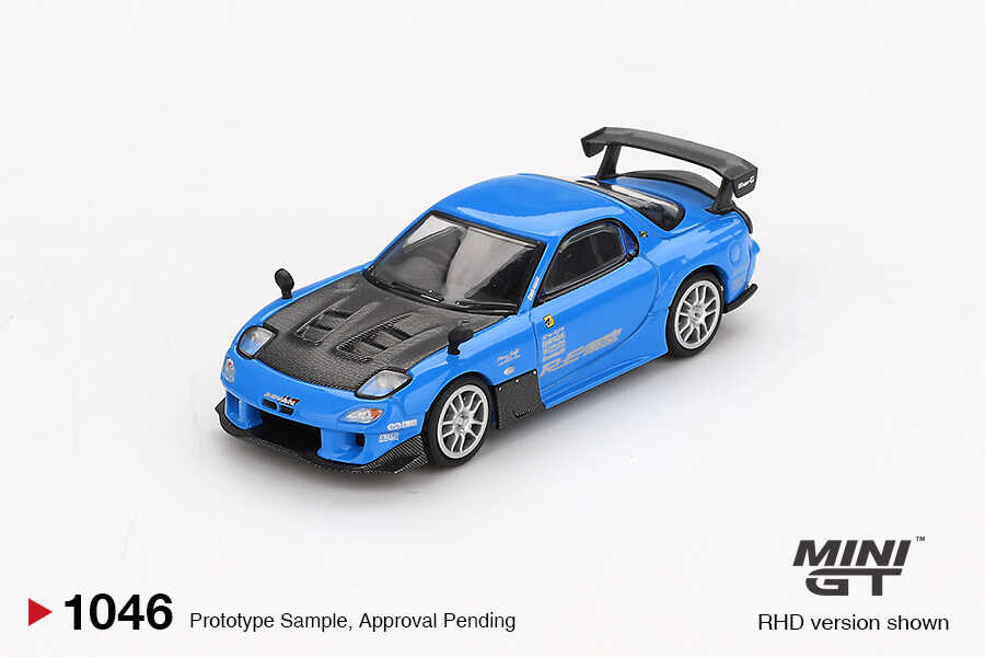 Mini GT 1/64 Mazda RX-7 RE-Amemiya 20B NA 3ROTOR-7 “Ama-san Go” MGT01046