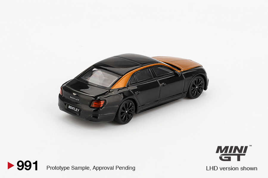 Mini GT 1/64 Bentley Flying Spur Orange Flame / Onyx MGT00991