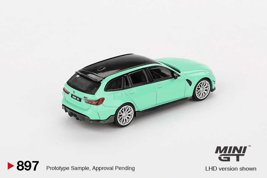Mini GT 1/64 BMW M3 M Performance Touring Mint Green MGT00897