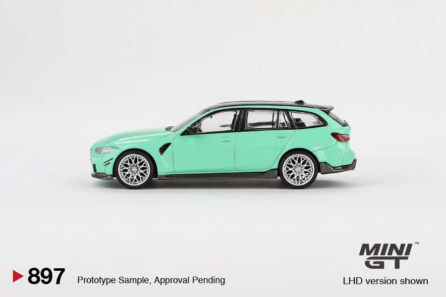 Mini GT 1/64 BMW M3 M Performance Touring Mint Green MGT00897