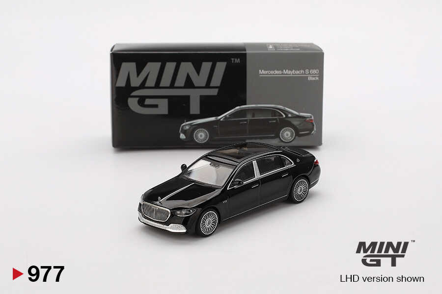 Mini GT 1/64 Mercedes-Maybach S 680 Black MGT00977