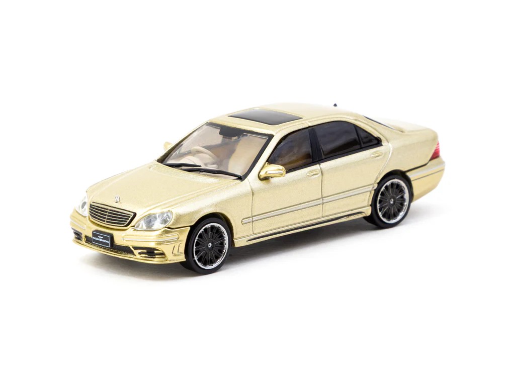 Tarmac Works 1/64 Mercedes-Benz S-Class Wald GOLD - CLDC Special Edition - GLOBAL64 T64G-072-GO