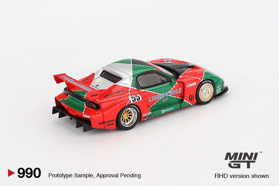(ÖN SATIŞ) Mini GT 1/64 Mazda RX-7 LB-Super Silhouette MGT00990