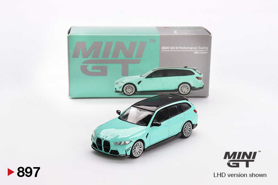 Mini GT 1/64 BMW M3 M Performance Touring Mint Green MGT00897