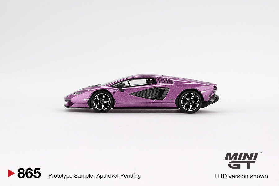  Mini GT 1/64 Lamborghini Countach LPI 800-4 Viola 30th MGT00865