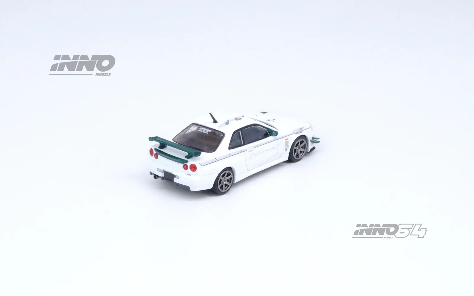 Inno 1/64 NISSAN SKYLINE GT-R (R34) V-SPEC Tuned by "MINE'S" IN64-R34VS-MINES