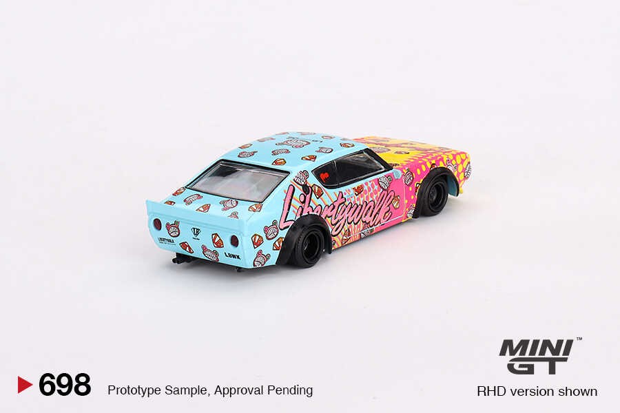 Mini GT 1/64 Nissan Skyline Kenmeri Liberty Walk LBWK KUMA MGT00698