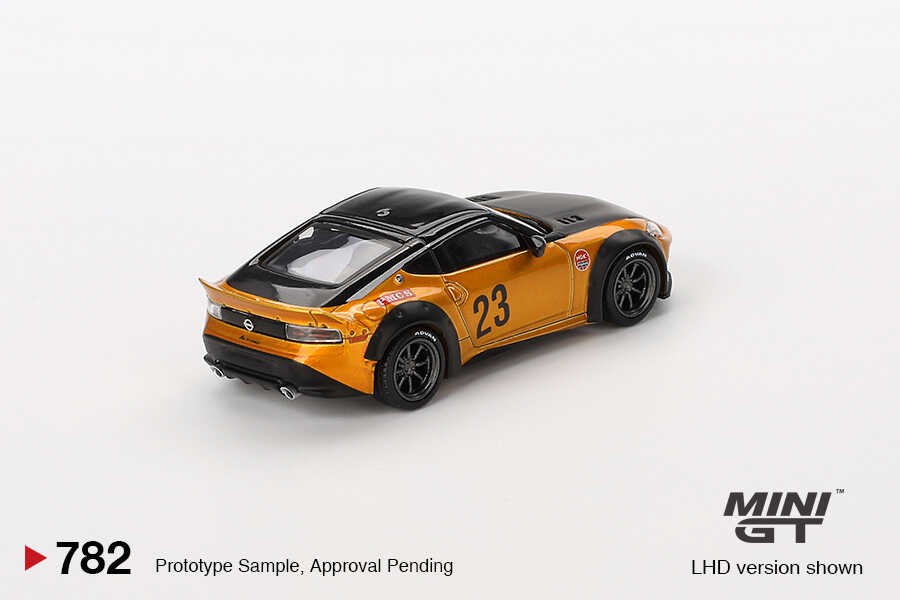  Mini GT 1/64 Nissan Z LB NATION WORKS LB Gold MGT00782