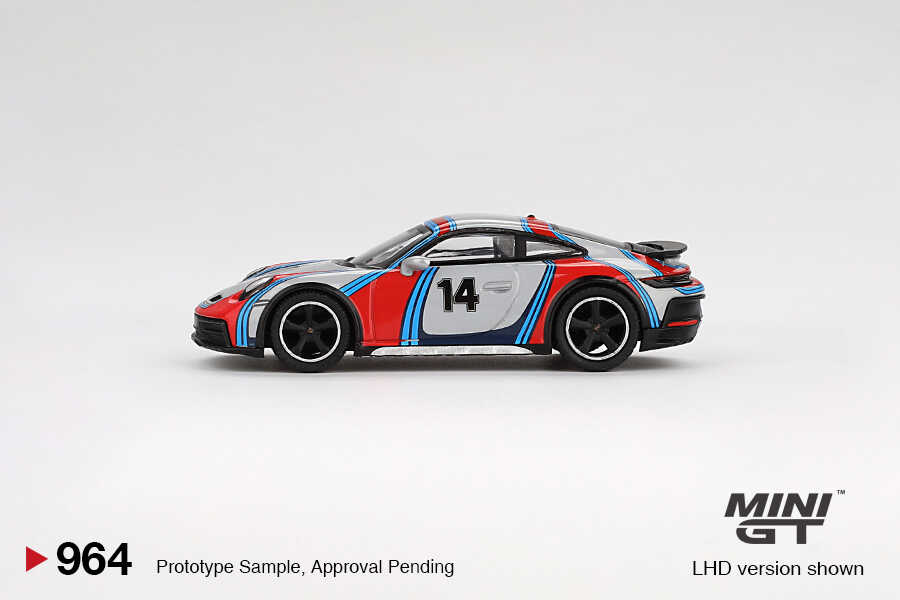 Mini GT 1/64 Porsche 911 Dakar Ice Grey Metallic "Rally 1978" MGT00964
