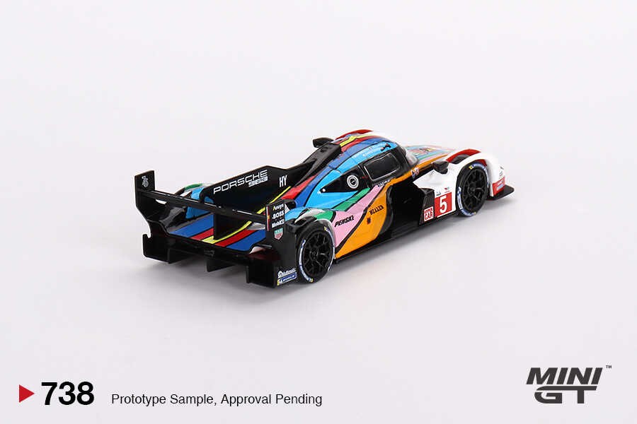 (ÖN SATIŞ) Mini GT 1/64 Porsche 963 Porsche Penske Motorsport 2023 24 Hrs of LeMans Limited edition 3000 set MGTS0011