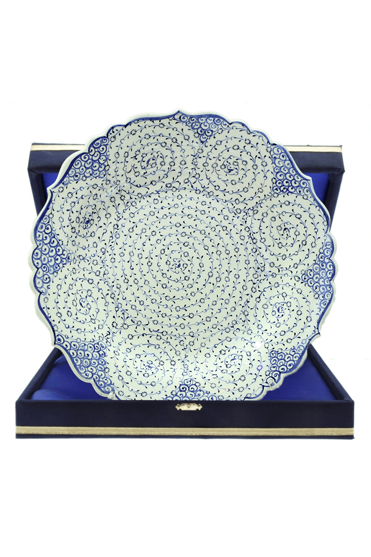 Hand-Painted Turkish Ceramic Dinner Plates - Perfect for Dining and Decor