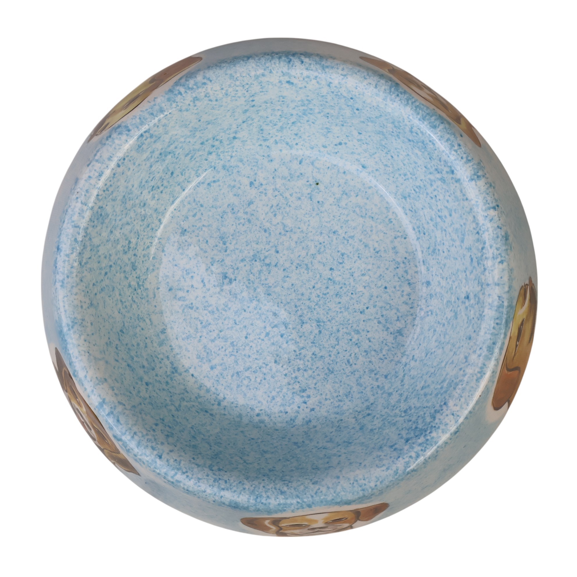 🐶🐱 Hand-Painted Ceramic Pet Bowl – Dog & Cat Design – 600 ml (20.3 fl oz) - Dog