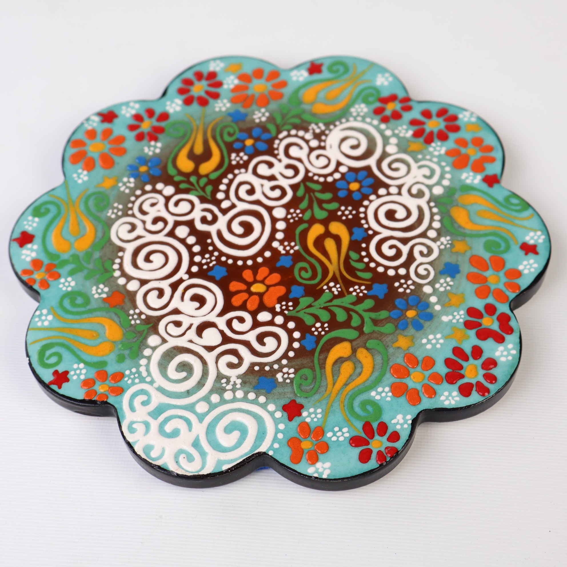 Handmade Ceramic Relief & Embossed Trivets for Hot Pots and Pans | Zeem Ceramic