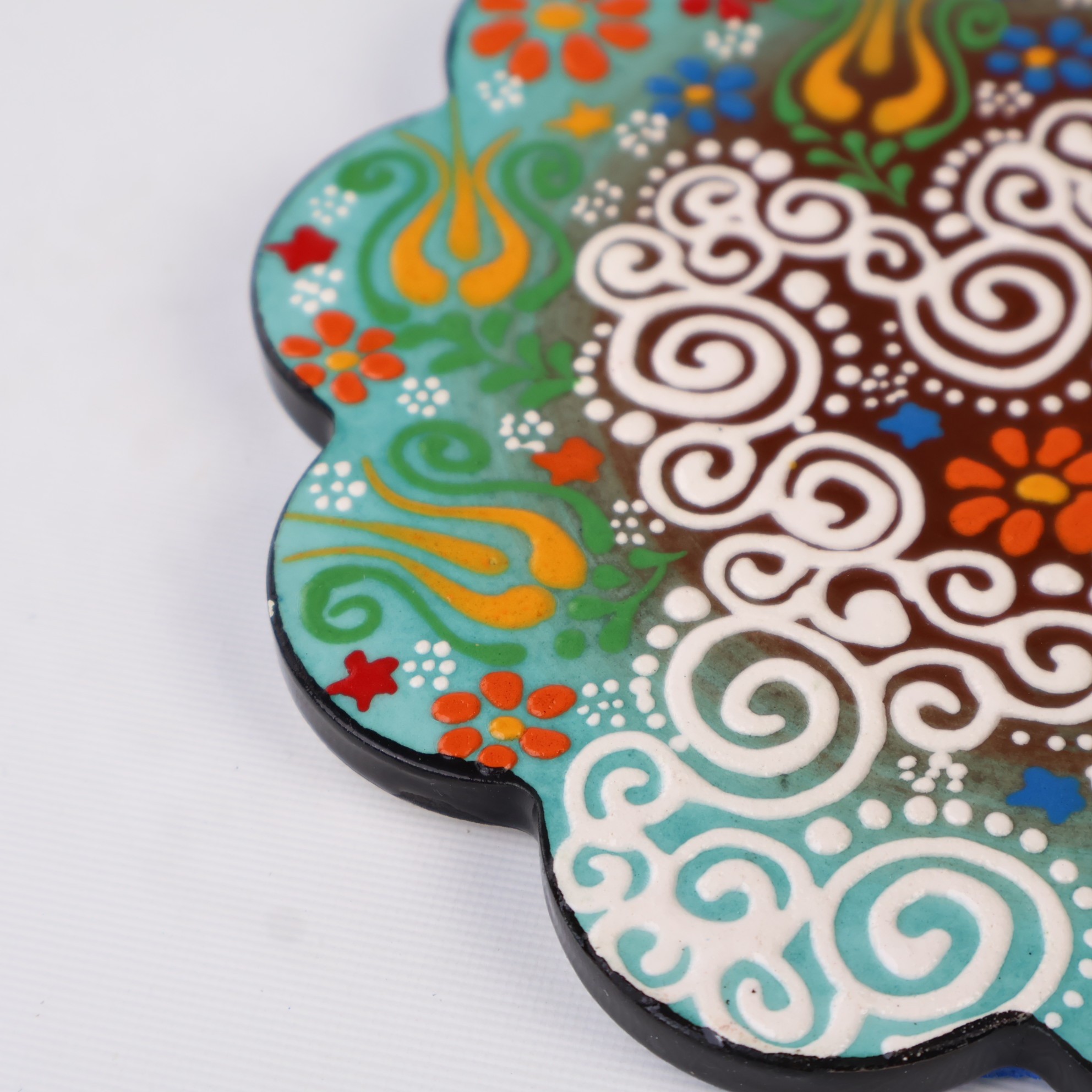 Handmade Ceramic Relief & Embossed Trivets for Hot Pots and Pans | Zeem Ceramic