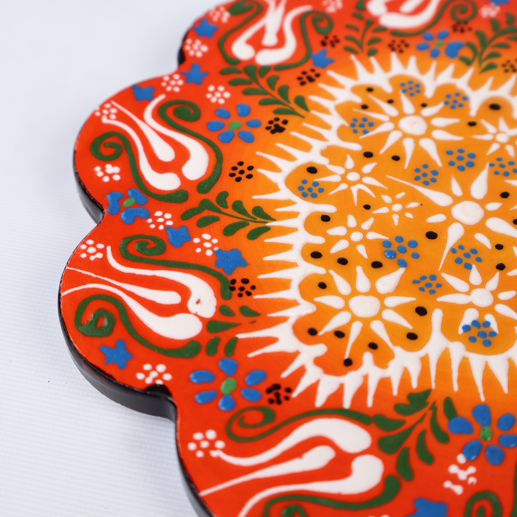 Ceramic Relief Floral Trivets for Hot Dishes | Zeem Ceramic