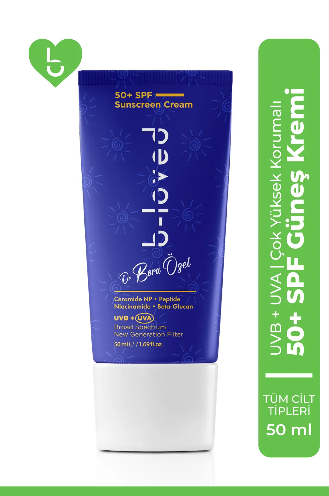 Nesil Suya Dayanıklı SPF 50+ UVA UVB Güneş Koruyucu Krem 50 mL