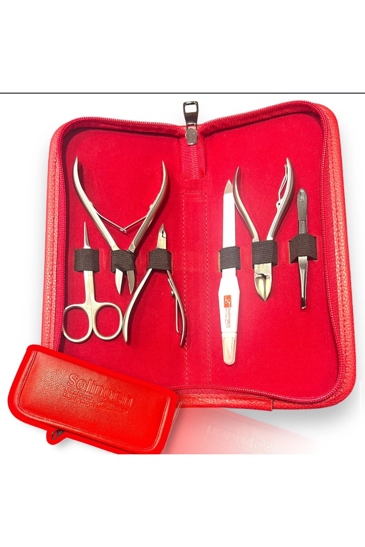 6 Parça Profesyonel Manikür Ve Pedikür Seti (BİLEYLİ MAT SET)