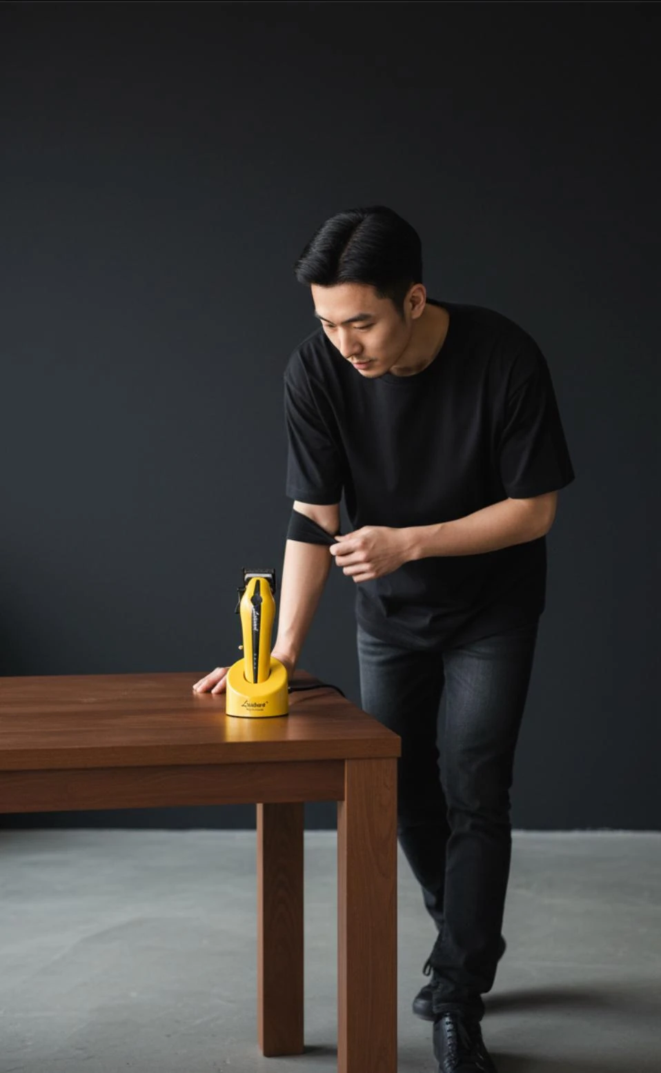 Ls-1000 Herkül DLC Bıçak 9000 Rpm Saç Sakal Tıraş Makinesi