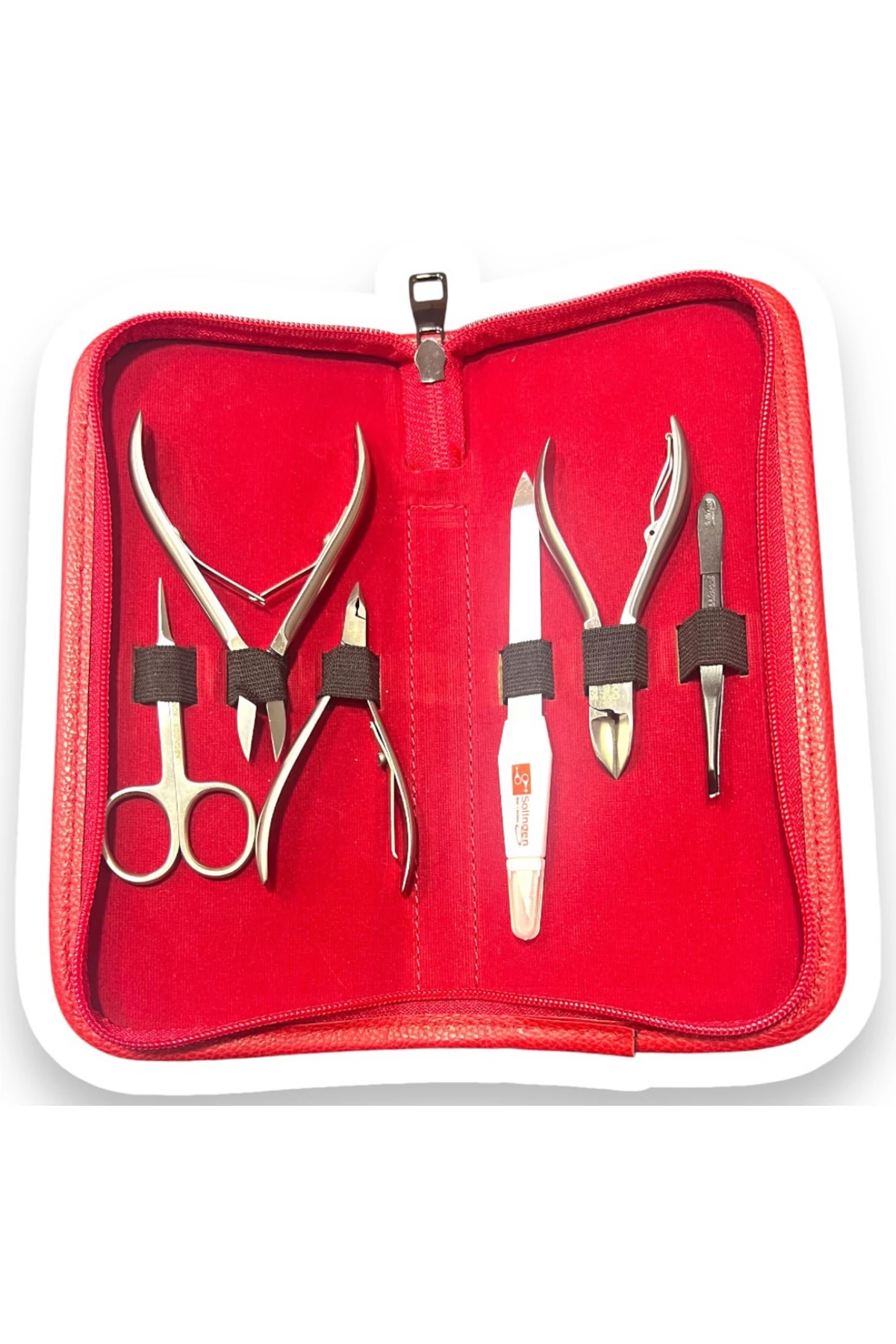 6 Parça Profesyonel Manikür Ve Pedikür Seti (BİLEYLİ MAT SET) main variant image