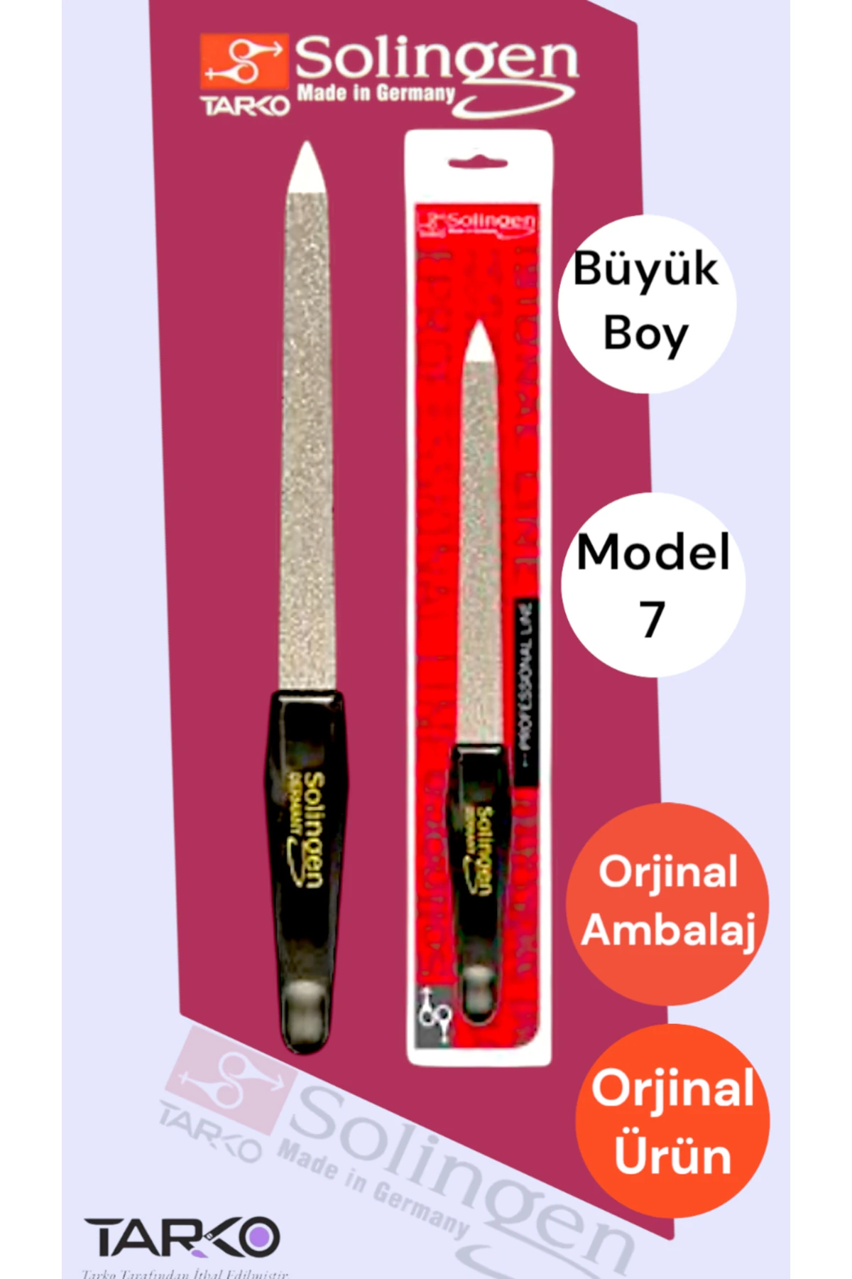 Solingen 7 Profesyonel Tırnak Törpüsü (Tarko Solingen Ürünüdür) main variant image