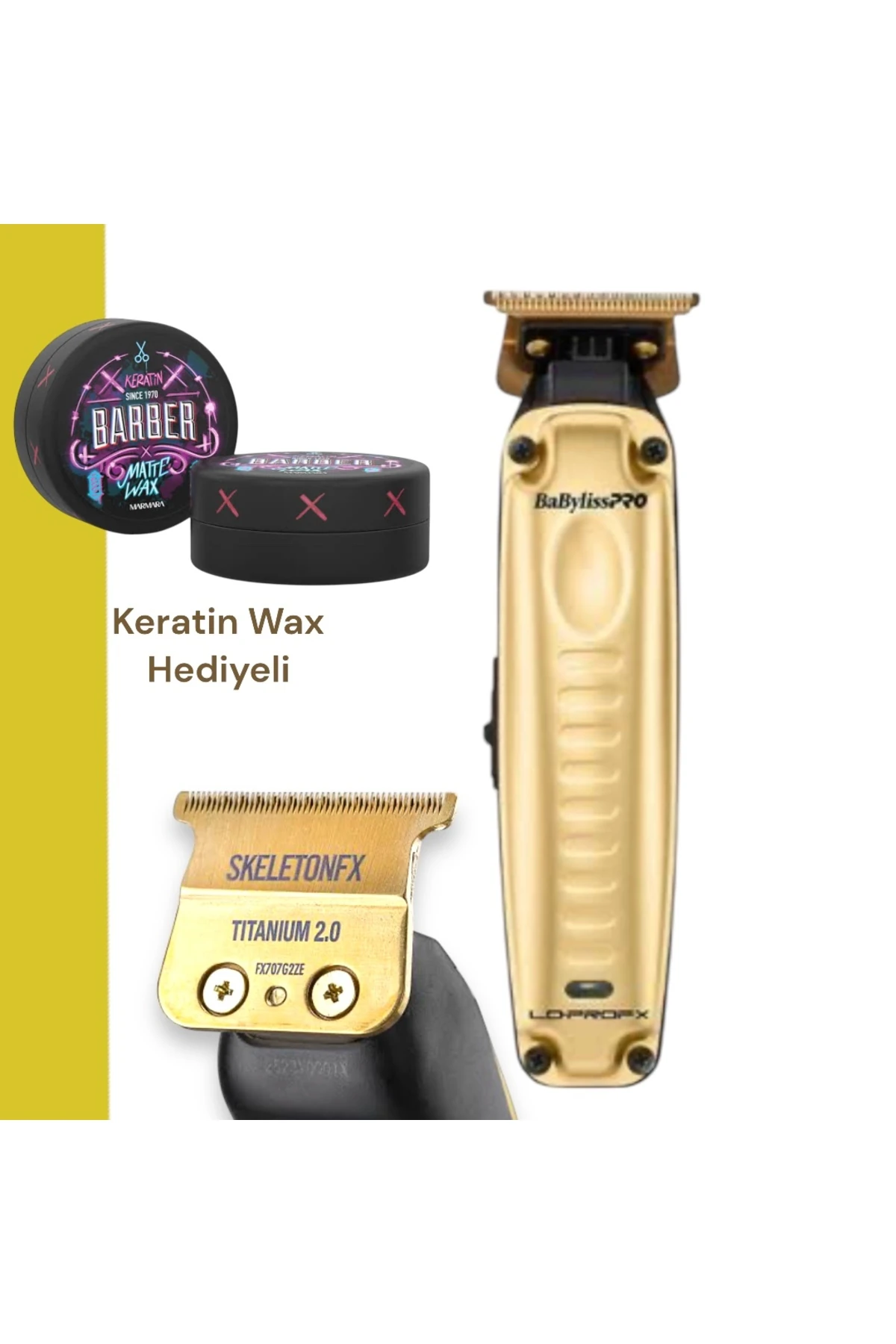 BaBylissPro LoPro Gold Fx726Ge Tıraş Makinası image