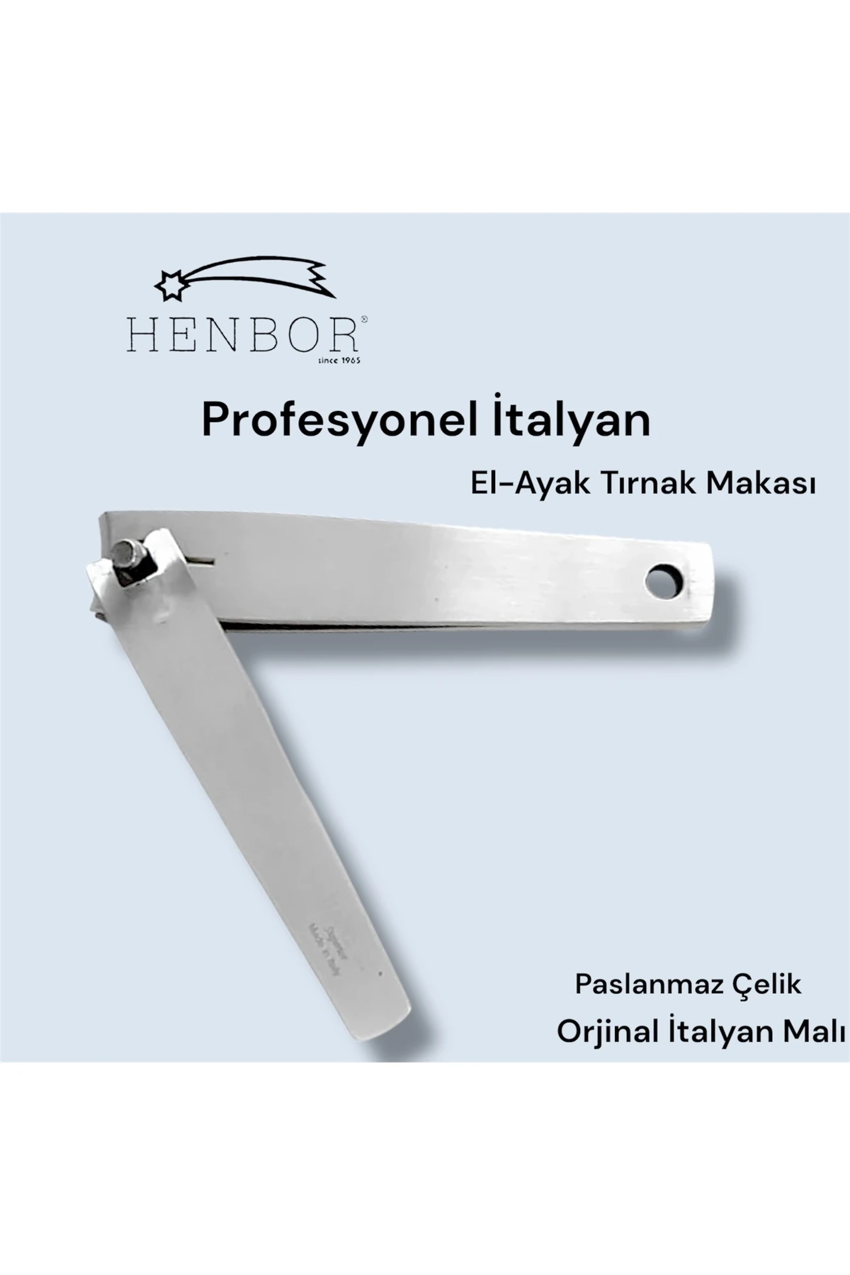 Classic El Ayak Tırnak Makası - İtalyan Paslanmaz Çelik