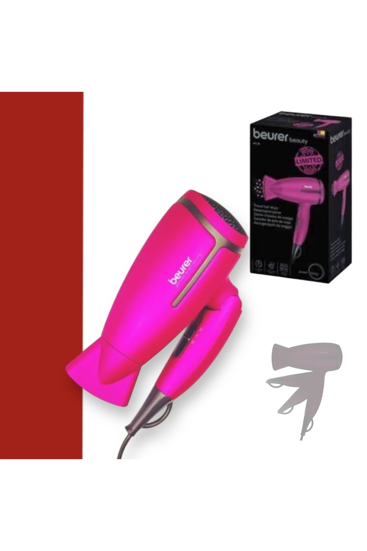 Hc 25 Profesyonel Katlanabilir Fön Makinası - Alman Malı - 1600 Watt