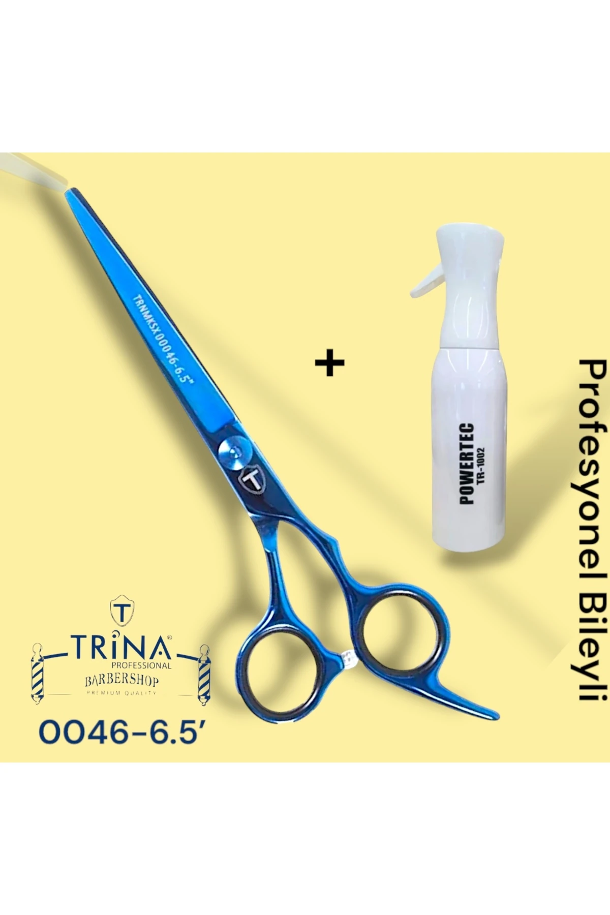 0046 6.5 inç Saç Kesim Makası + Suluk Hediyeli