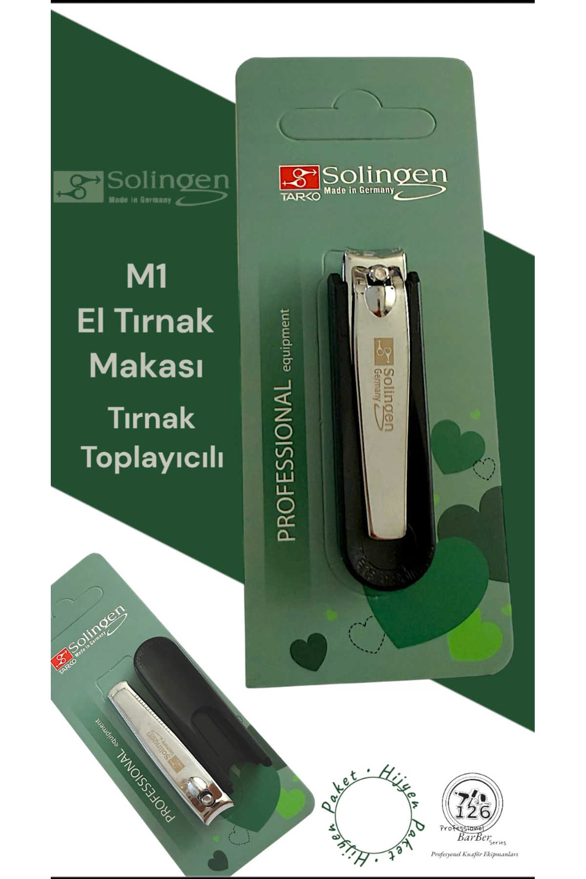 Solingen M1 Tırnak Makası (Siyah) main variant image