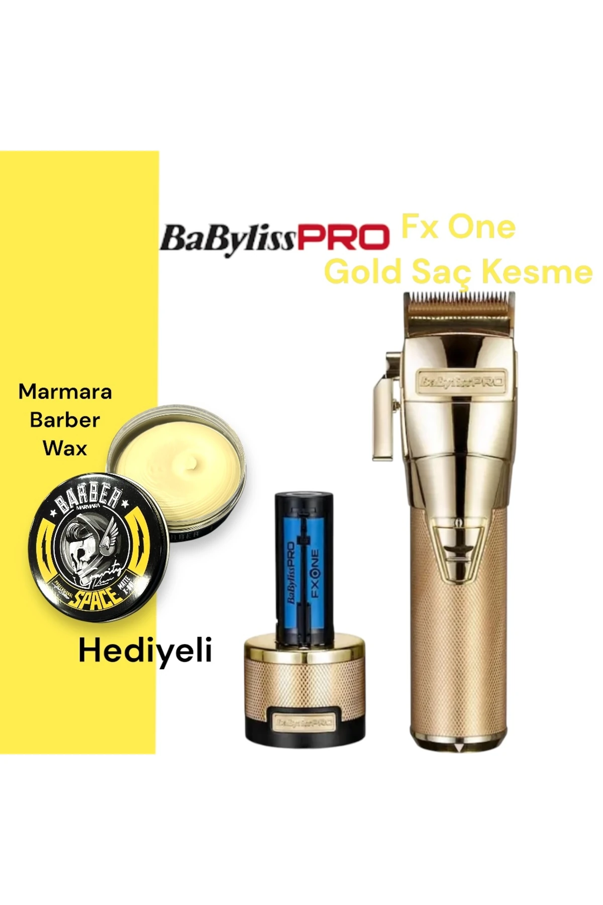 BaBylissPro Fx One Gold Saç Kesme Tıraş Makinası image