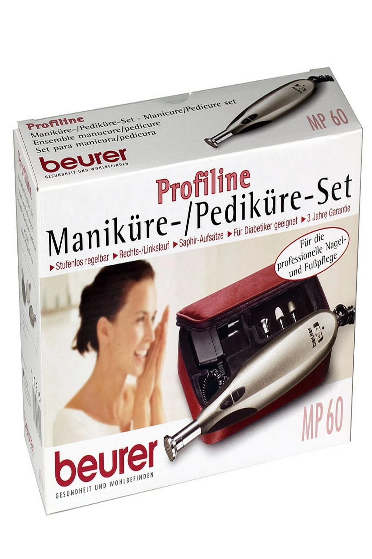 Mp 60 Manikür Pedikür Seti (9 Lu Set) Alman Markası