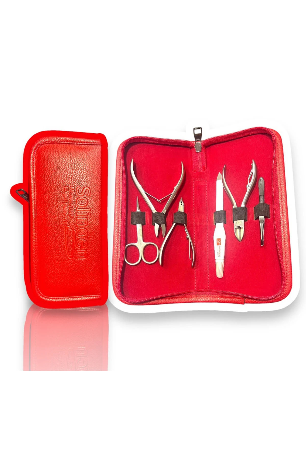 6 Parça Profesyonel Manikür Ve Pedikür Seti (BİLEYLİ MAT SET)