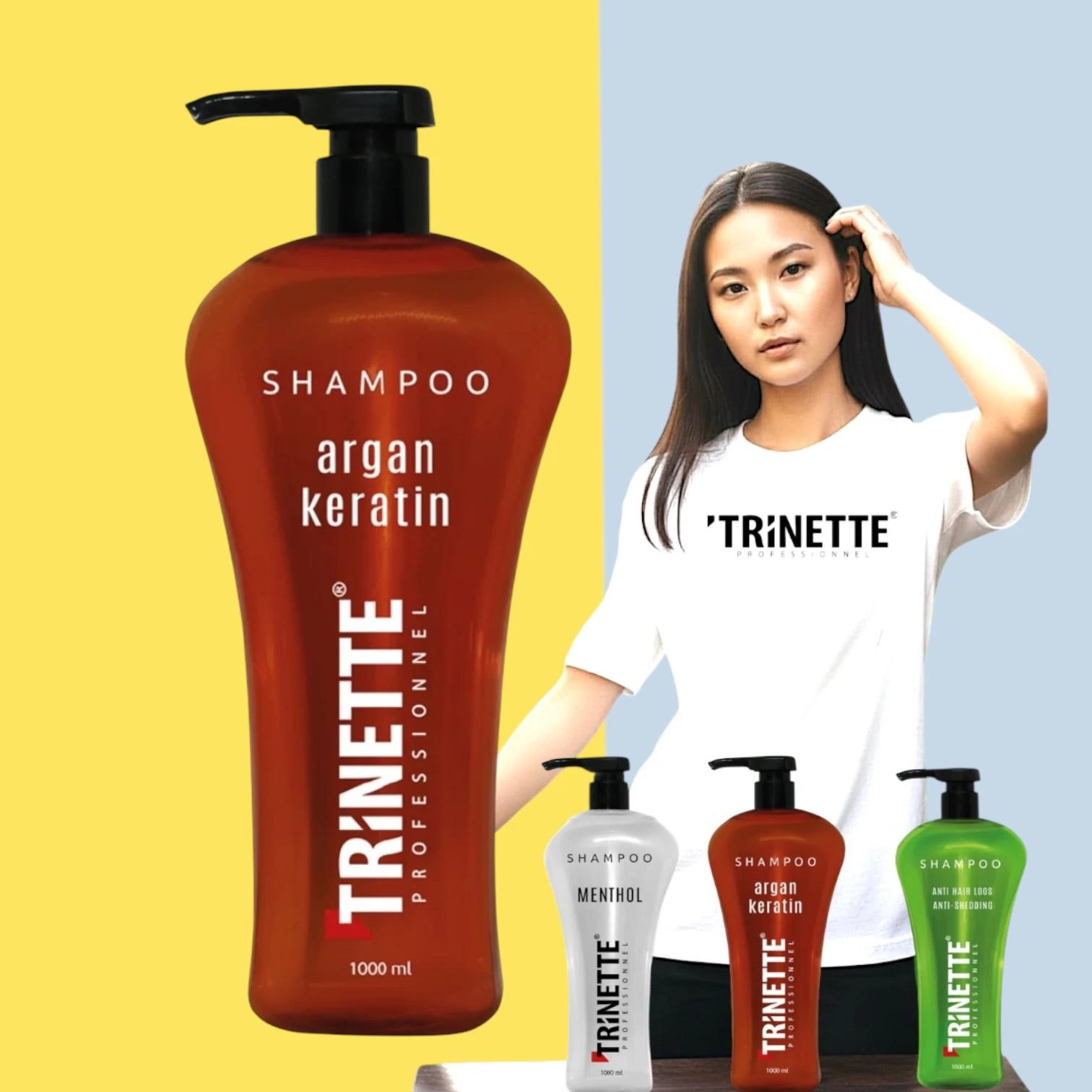 Trinette 1000 ML ARGAN Şampuan main variant image