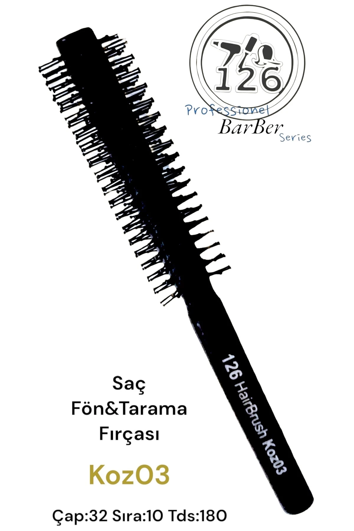 126 koz 03 Saç Tarama & Fön Fırçası