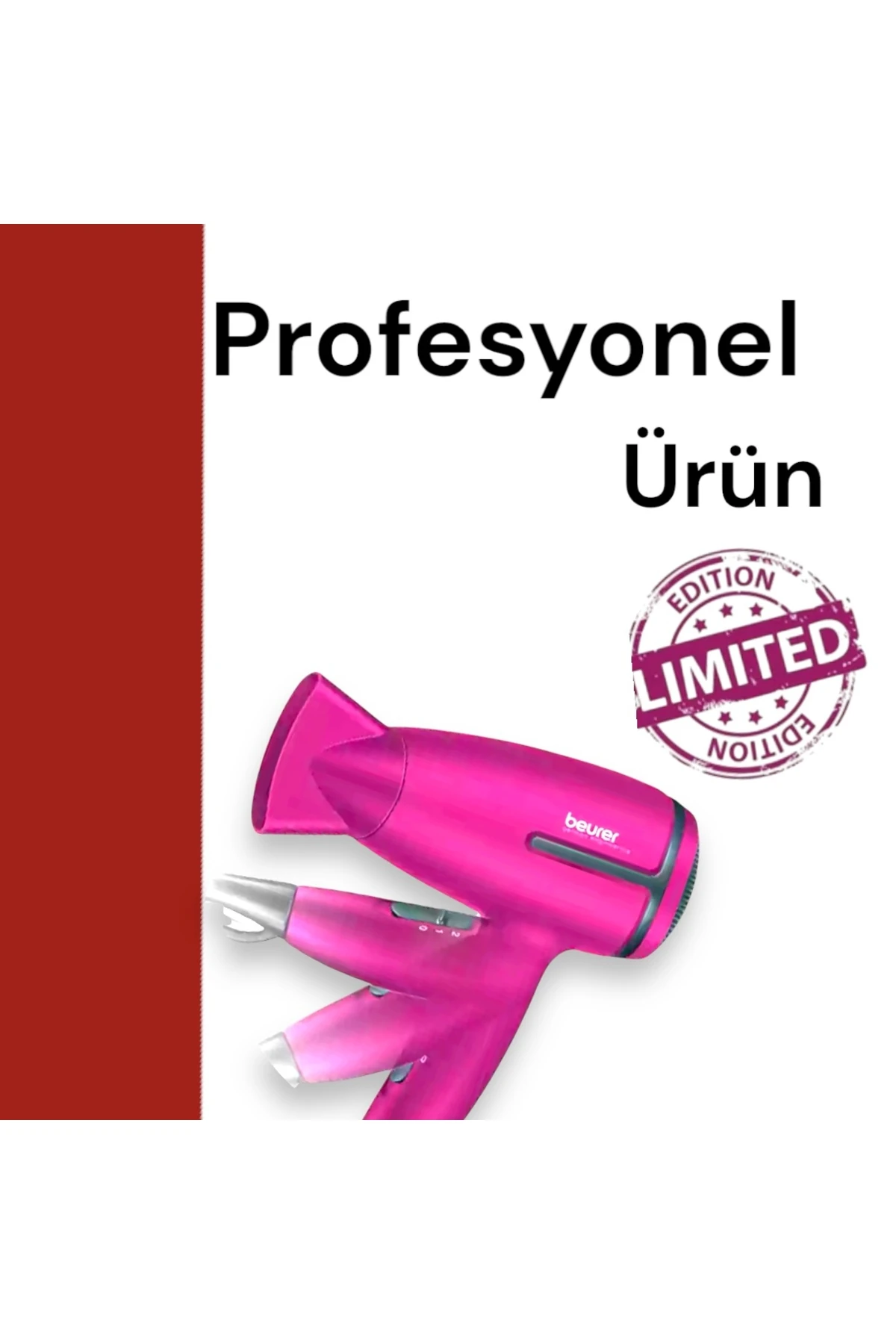 Hc 25 Profesyonel Katlanabilir Fön Makinası - Alman Malı - 1600 Watt