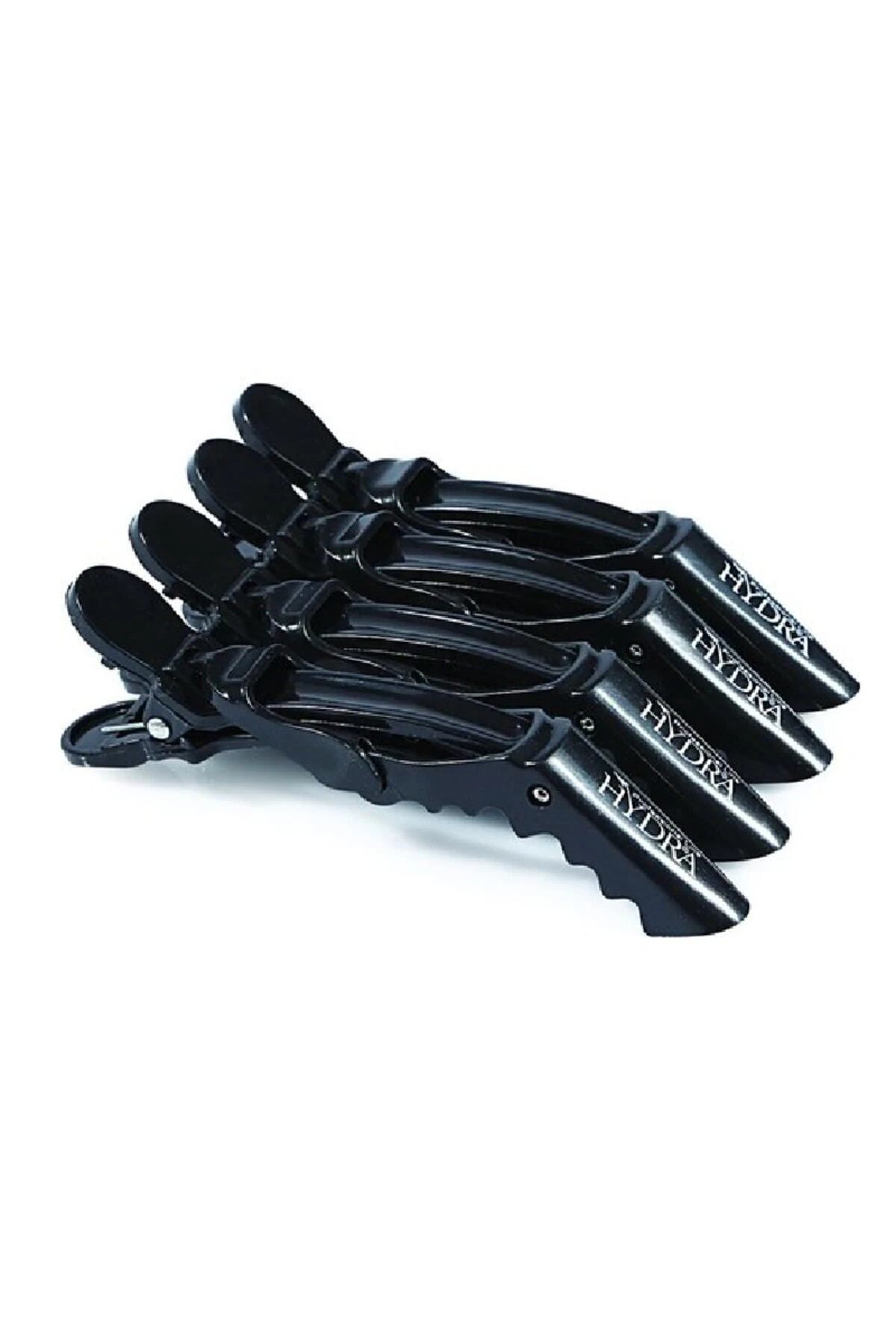 4'lü Saç Pensi Hd-2192 Siyah - Kuaför Tipi - Mandallı Saç Tutucu Klips