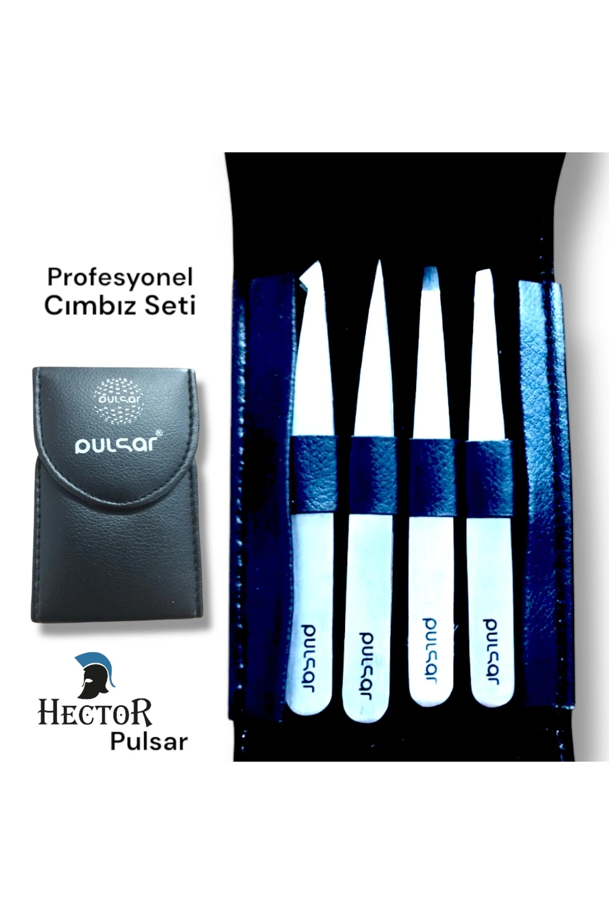Pulsar Profesyonel Inox Cımbız Seti