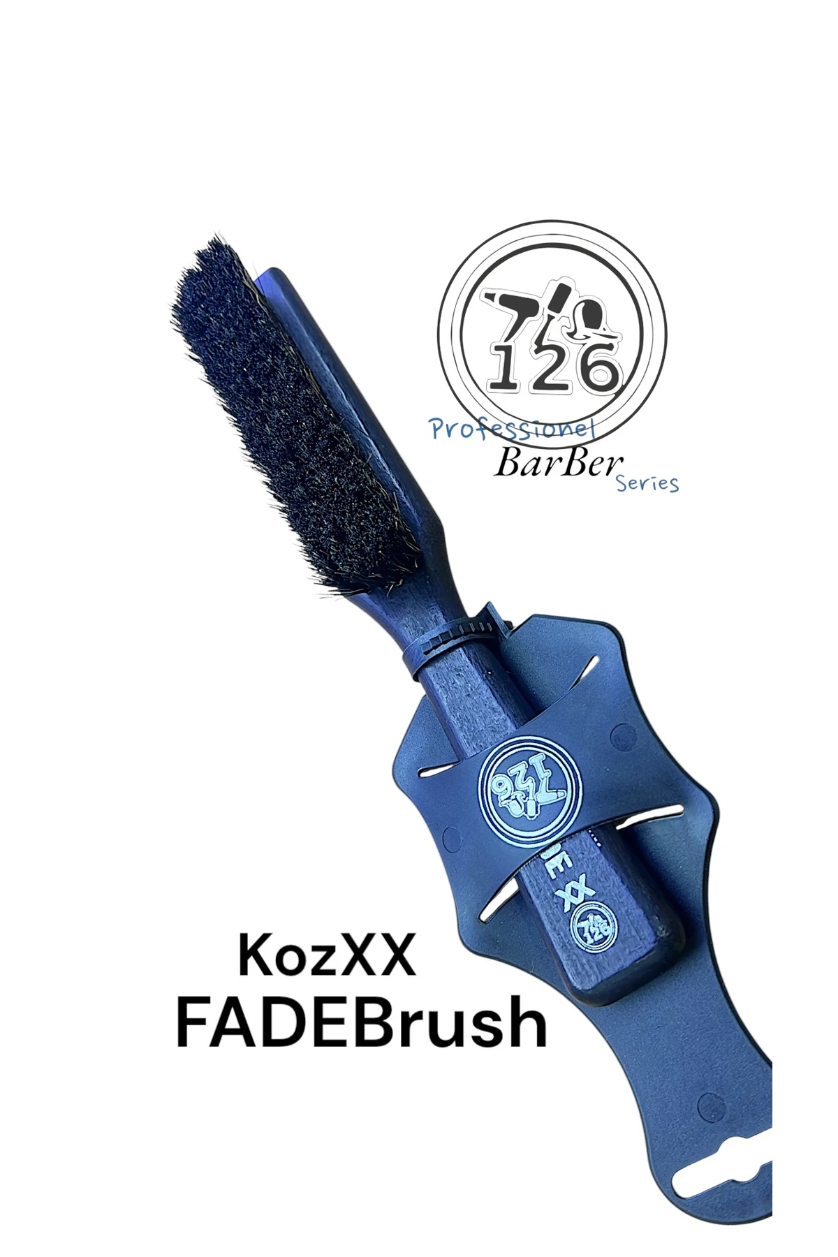 126 Ense Fırçası & Fade Fırça & Saç Fırçası Combo Set