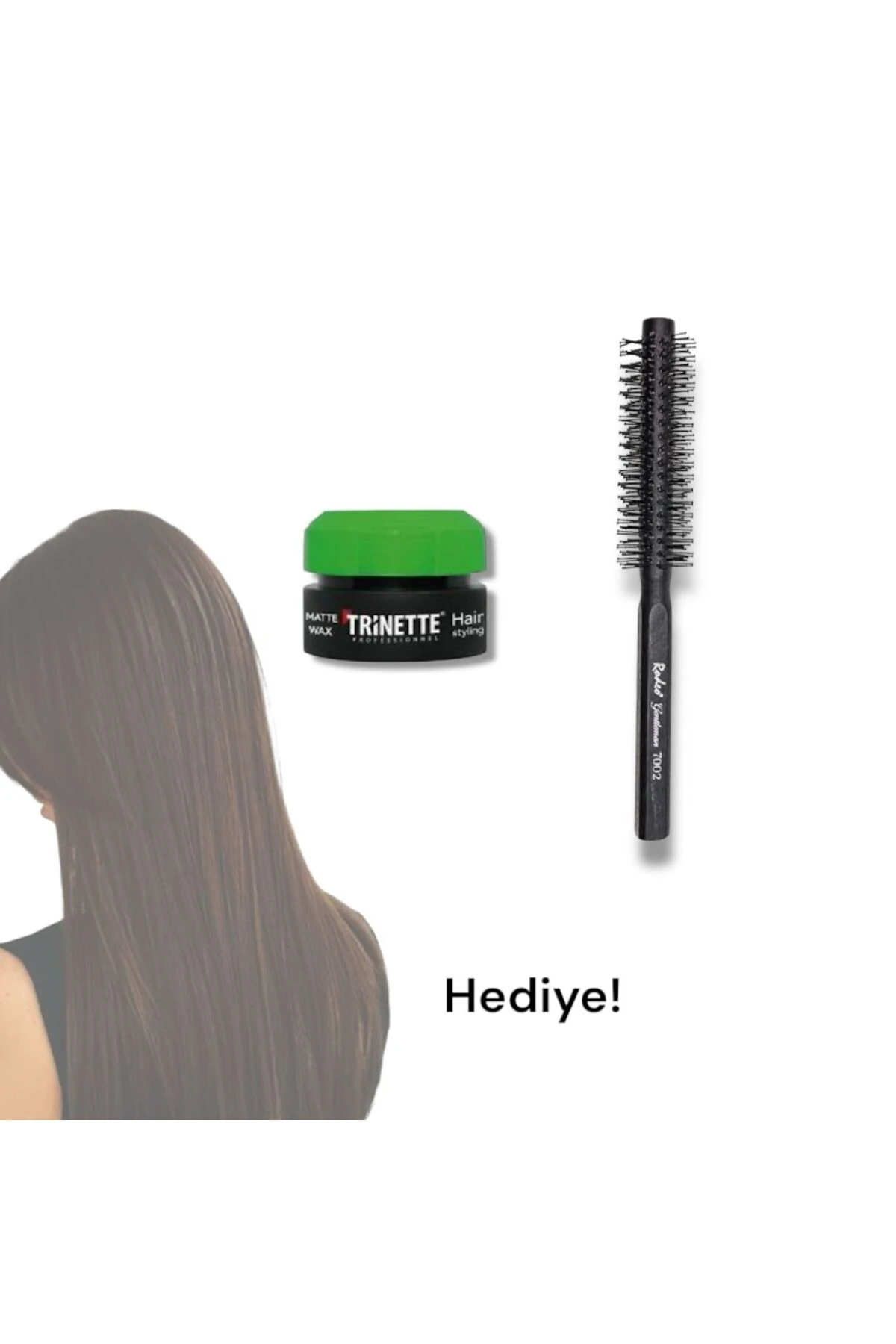 TRİNA 0085 PROFESYONEL SAÇ DÜZLEŞTİRİCİSİ - Saç Wax Ve Saç Tarağı Hediyeli