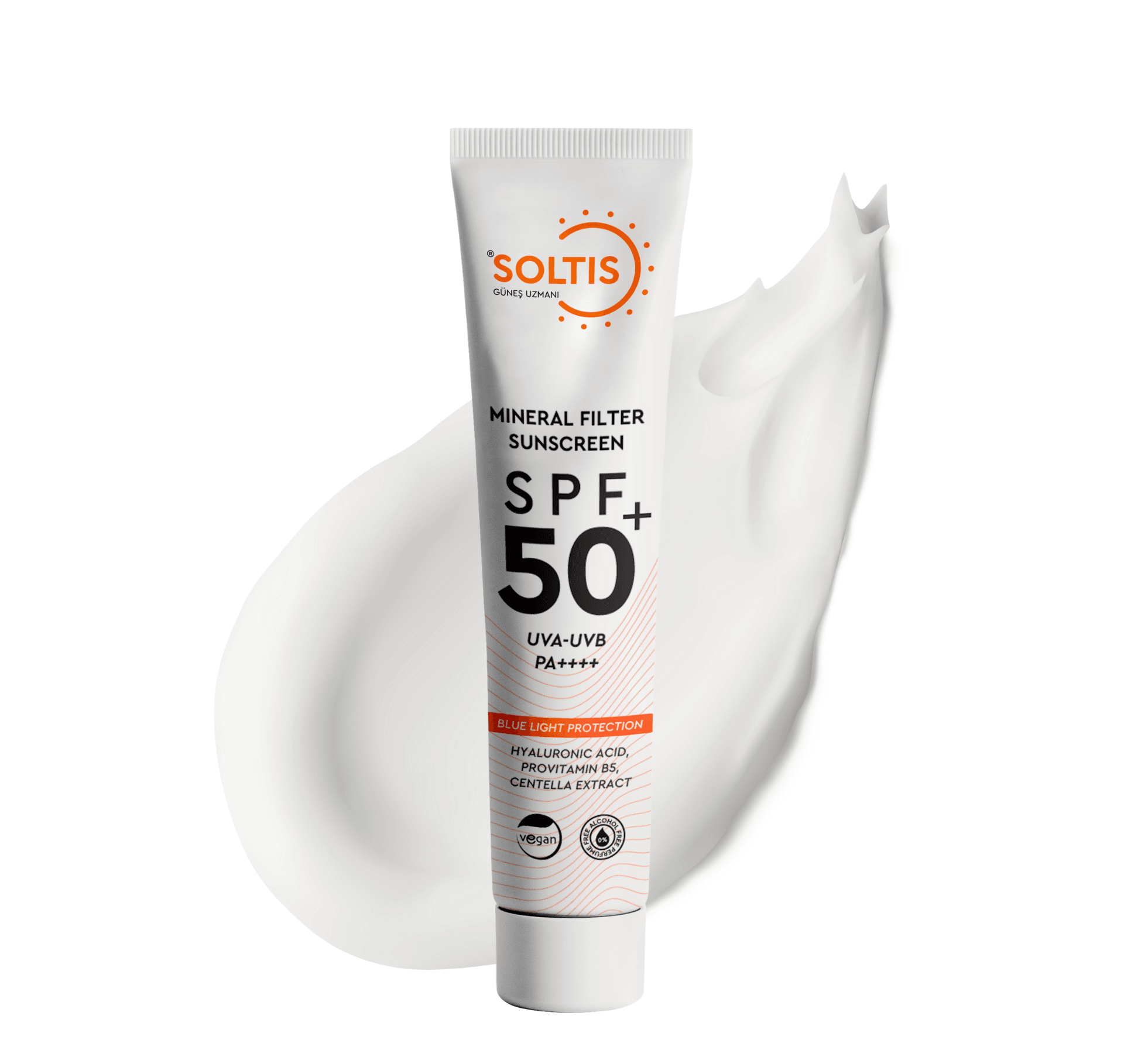 Soltis % 100 Mineral Güneş Koruyucu Krem SPF50+ Pa++++