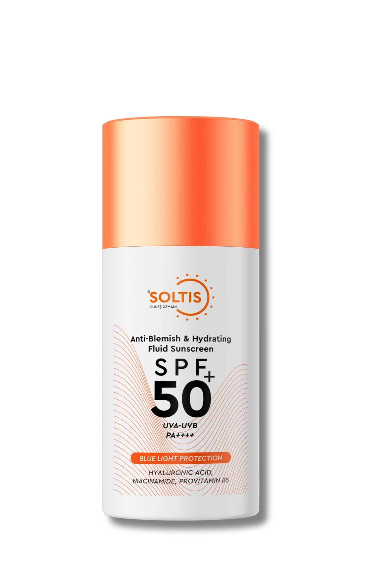 Soltis Leke Karşıtı ve Nemlendirici Günlük Fluid Güneş Koruyucu Krem SPF50+ Pa++++