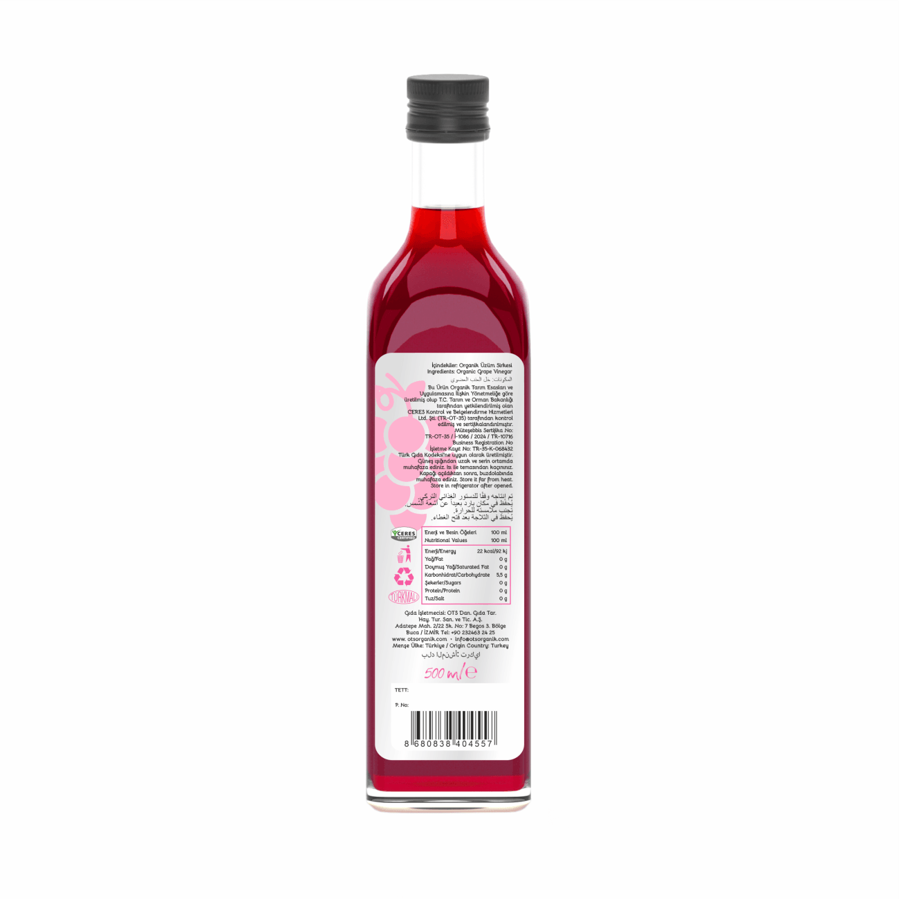 Organic Grape Vinegar